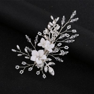 The Pearl Design Bridal Wedding Hair Clip